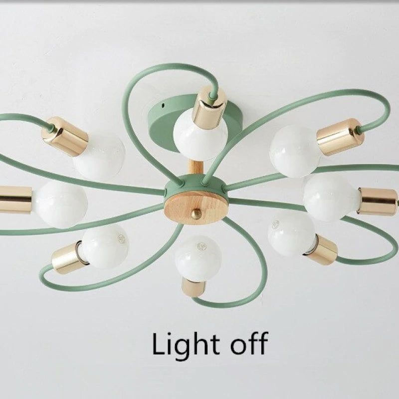 Arisha Arisha LED Deckenleuchte Wohnzimmer/Arbeitszimmer Metall