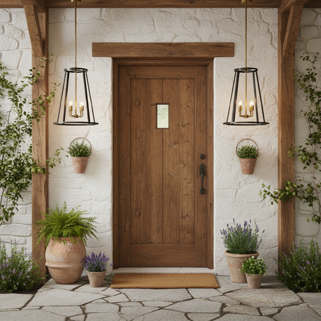 Ferrix Pendelleuchte, Bronze-Finish