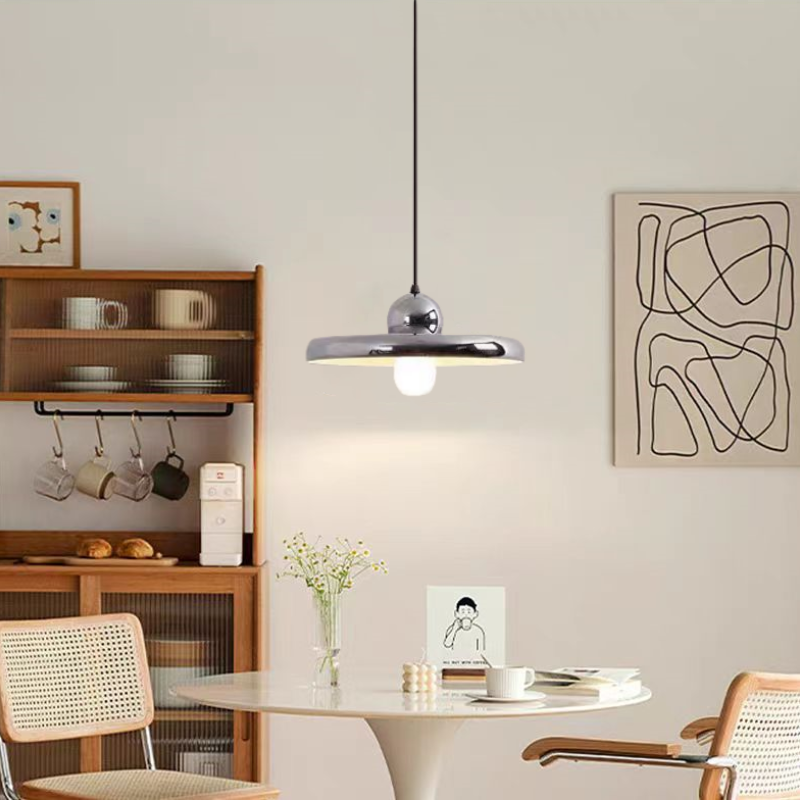 Arisha Modern Dekorativ LED Pendelleuchte Rosa Metall Wohnzimmer