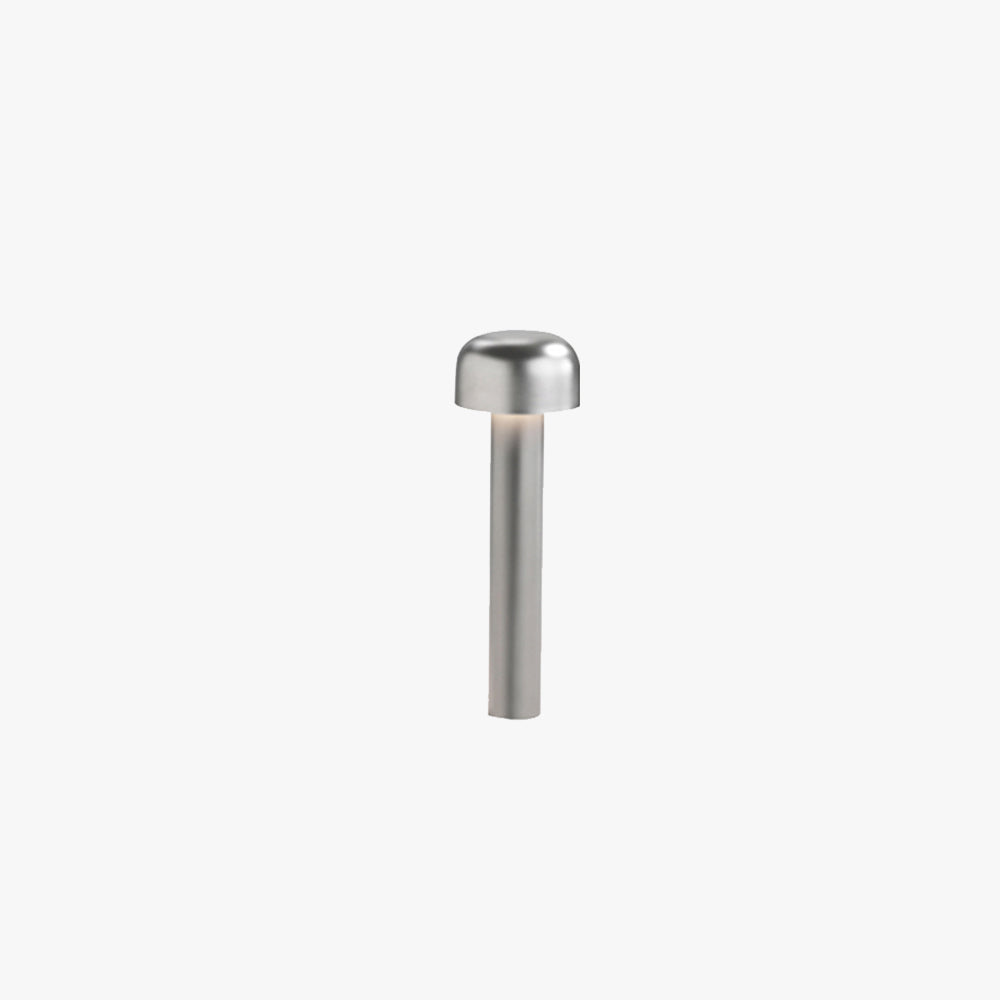 Ray Modern Pilzförmig LED Außen-Wegeleuchte Silber/Schwarz Garten Metall 2 Farben 38/85CM Lang