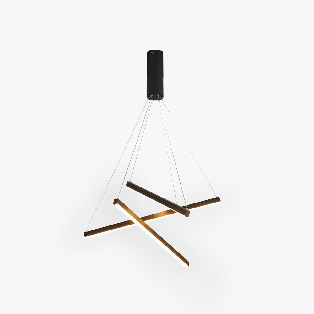 Arisha Modern Geometrie LED Pendelleuchte Metall Wohnzimmer Schlafzimmer