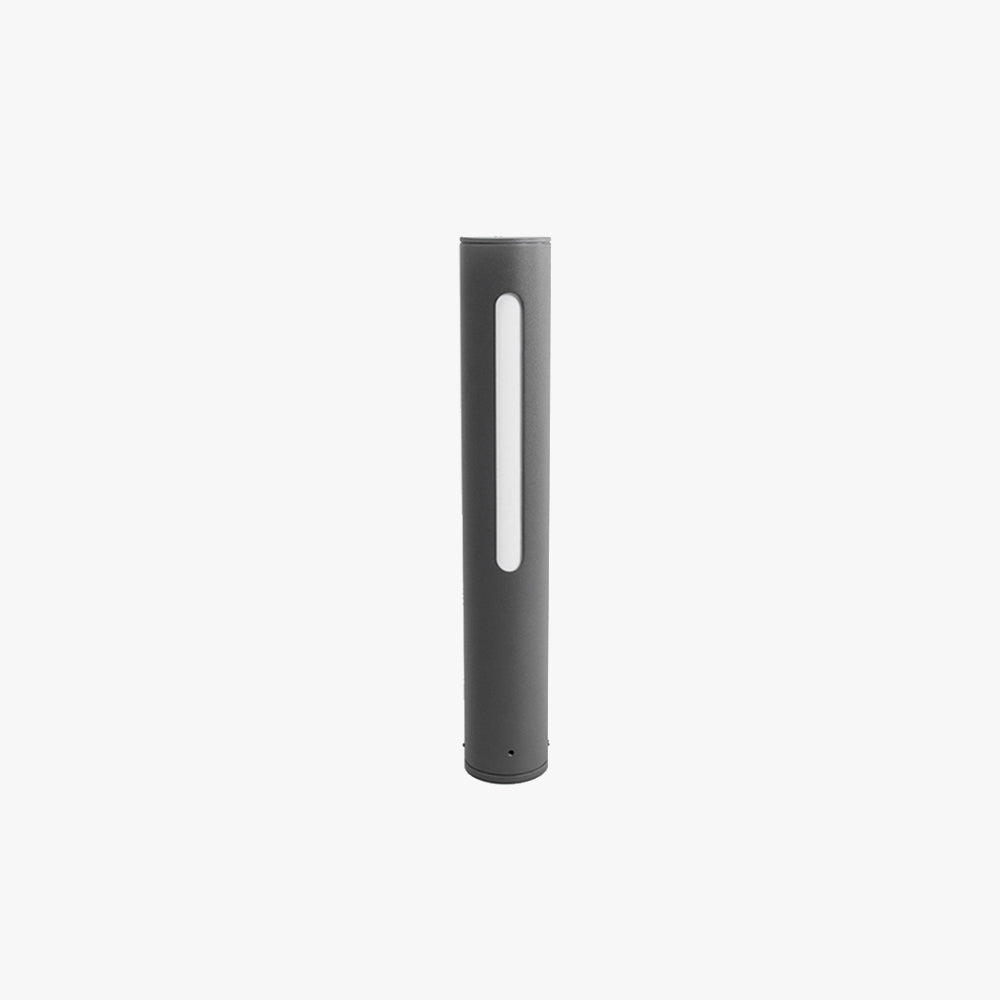 Ray Außen-Wegeleuchte Schwarz, Minimalistisch Acryl Metall