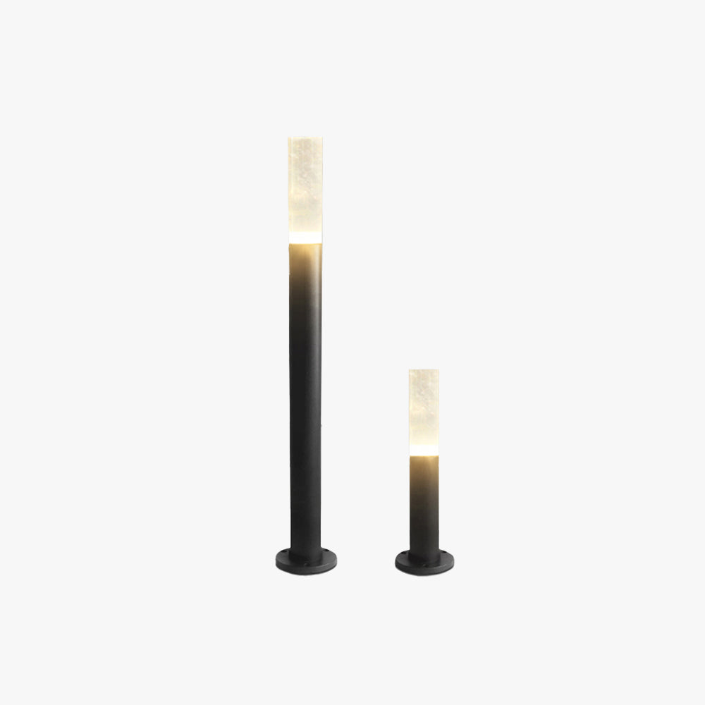 Ray Modern Stehend LED Außenleuchte Schwarz Garten/Terrasse Metall&Acryl Zeitgenössisch 43/60/78CM Lang