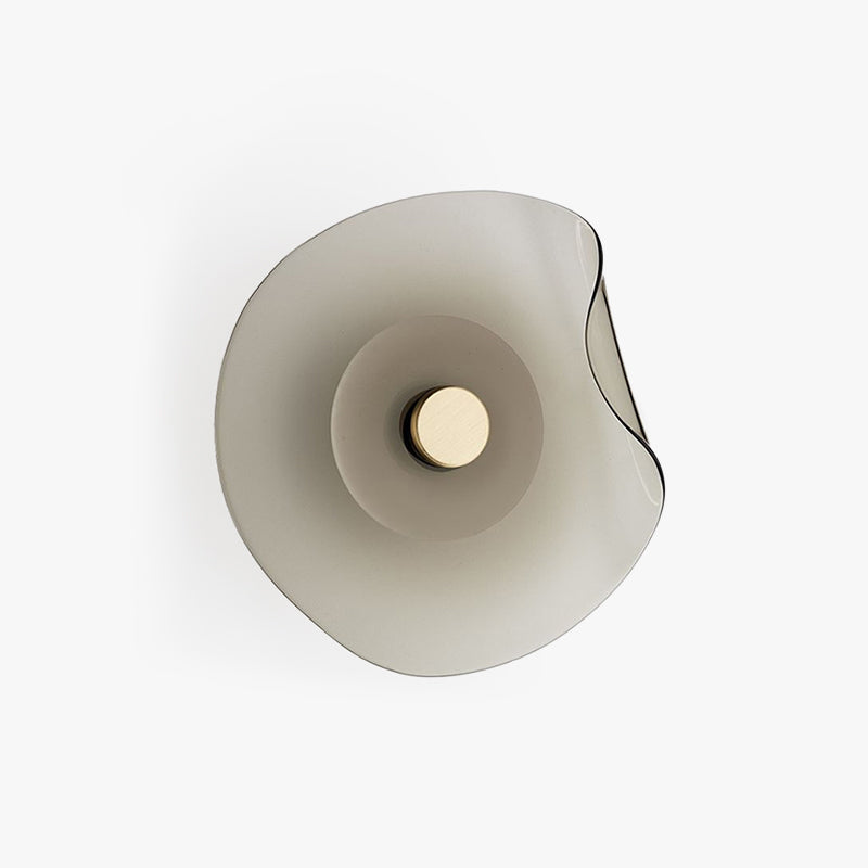 Arisha Wandleuchte, 2 FarbenInnen Schlaf/Wohnzimmer Metall/Glas