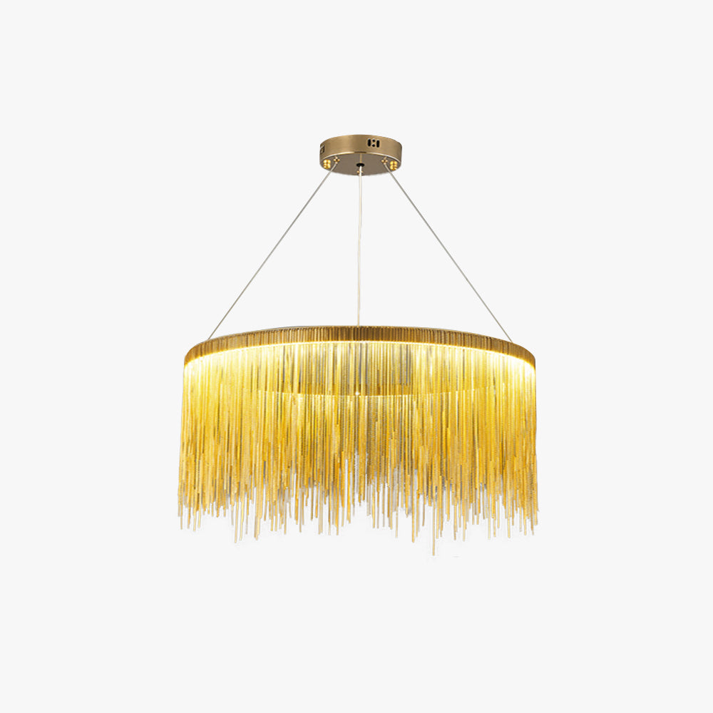 Kristy Nordisch Kronleuchter Silber/Rosegold Schlaf/Wohnzimmer-Letslighting