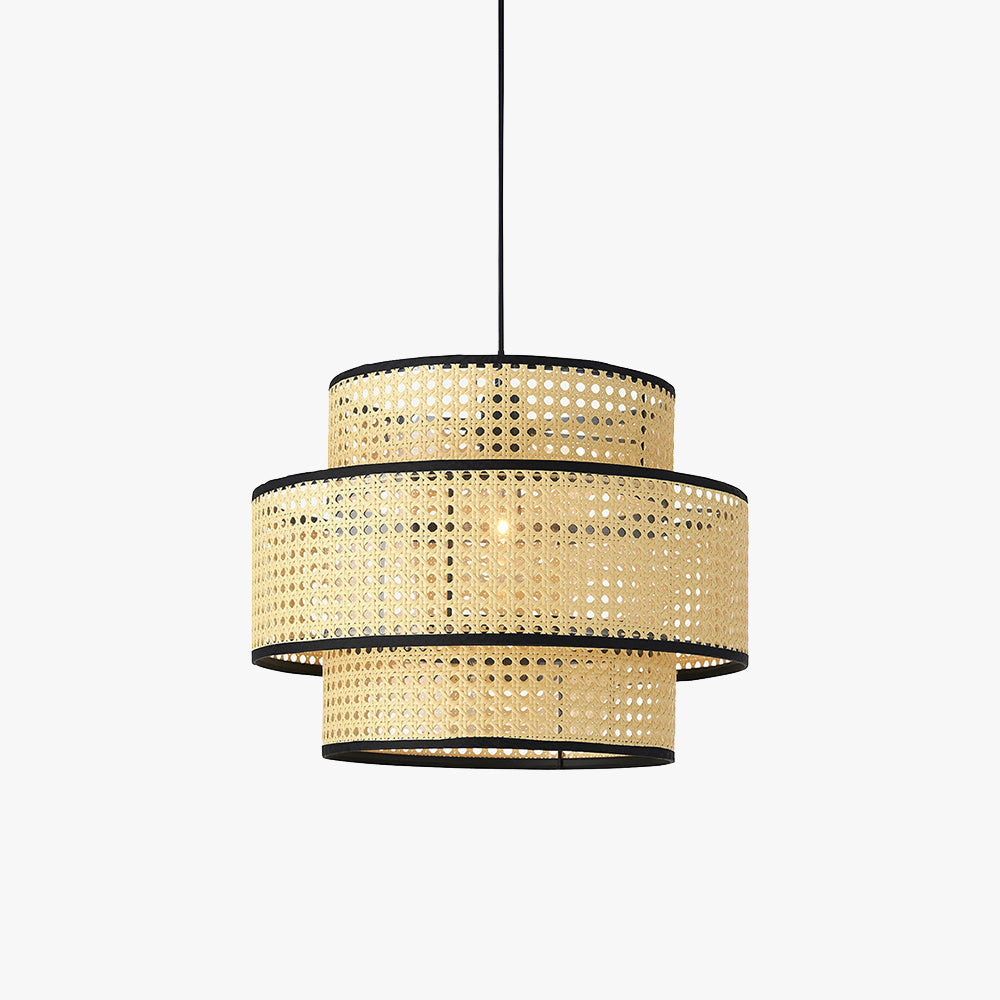 Ritta Pendelleuchte, dreilagig, Durchmesser 40/50/60cm
