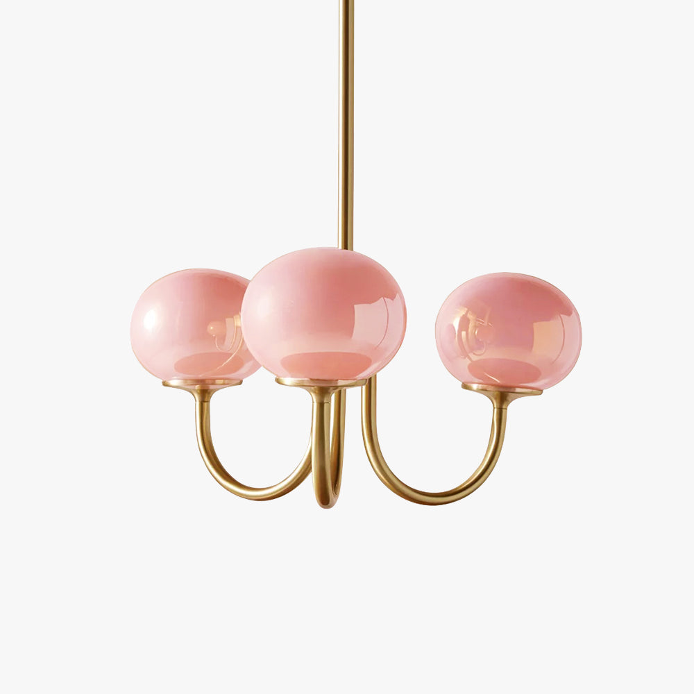 Valentina Modern Kugel LED Pendelleuchte Metall Glas Esstisch Wohnzimmer