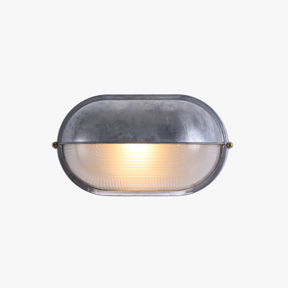 Ray Wasserdichte Wandleuchte Modern Innen Außen, 3 Farben, Metall Glas