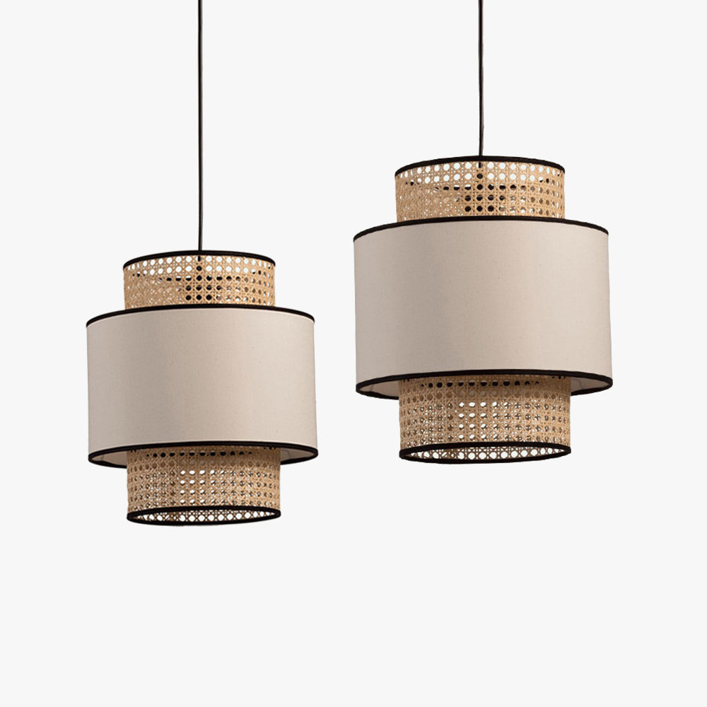 Ritta Pendelleuchte, Beige, Durchmesser 30/40/50cm