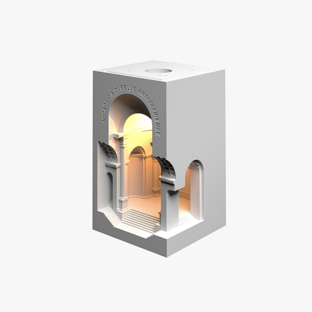 Arisha LED Wandlampe Schlafzimmer/Arbeitszimmer Weiß Gips