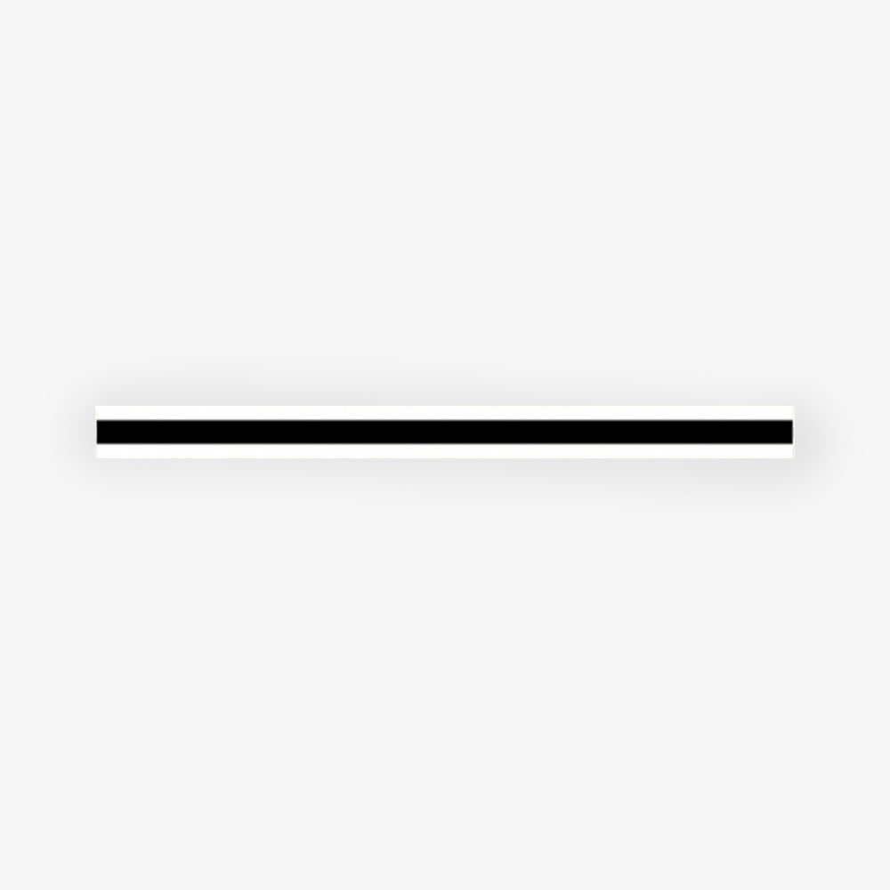 Arisha Minimalist Linear Metall/Acryl Wandleuchte, Badezimmer
