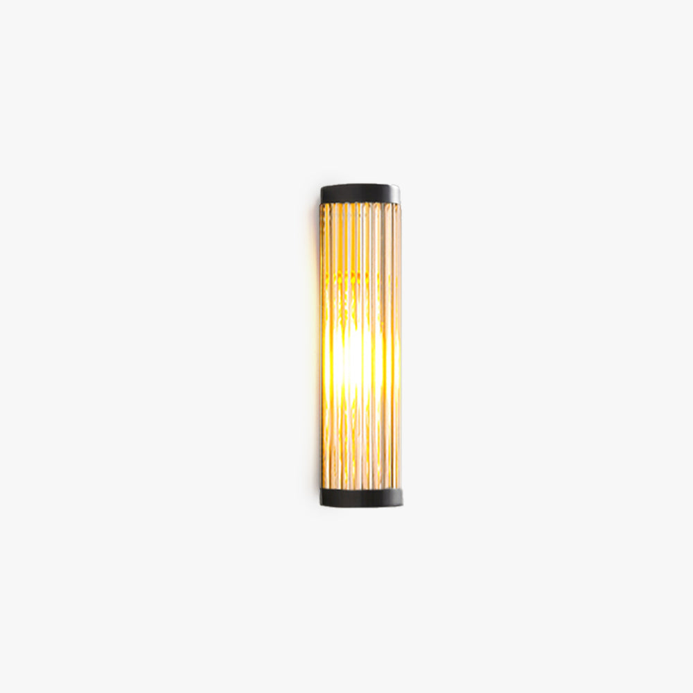Ray Modern Halbkreisförmig LED AußenwandleuchteSchwarz Garten Metall Glas