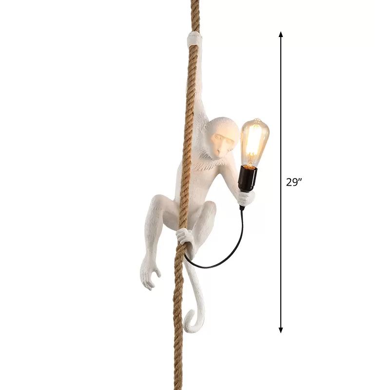 Silva Retro LED Pendelleuchte Harz Wohnzimmer Esszimmer Schlafzimmer