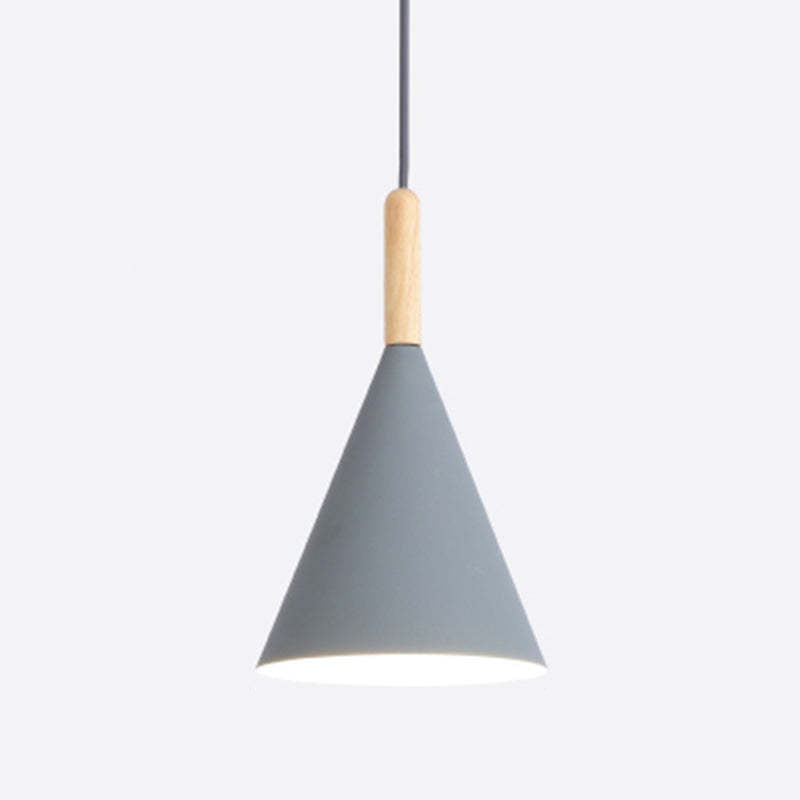 Arisha Modern LEDPendelleuchte Farbig Schlaf/Wohnzimmer Holz