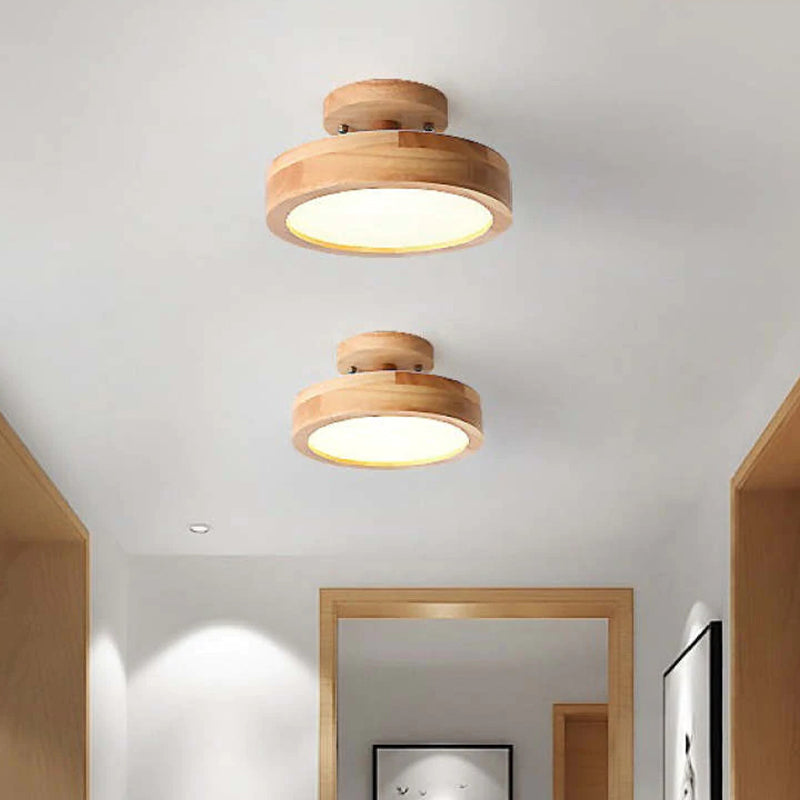 Arisha Modern LED Deckenleuchten 5 Farben Flur Acryl/Holz-Letslighting