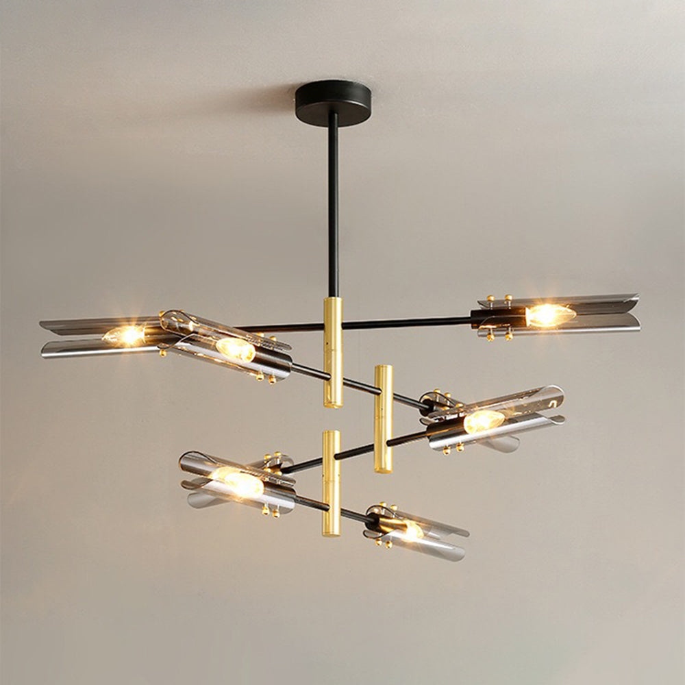 Arisha Deckenleuchte Farbe Temperatur Schaltbar, 4/6/8 Kopf