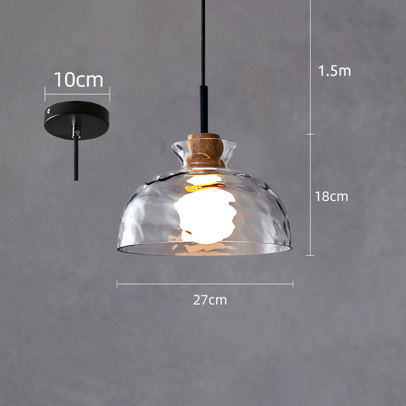 Arisha Modern LED Pendelleuchte Schale Weiß Esszimmer/Küche Glas