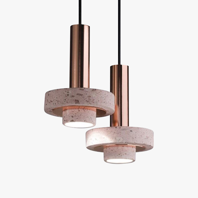 Zaid Modern LED Pendelleuchte Zylinder Wohn/Schlafzimmer Metall
