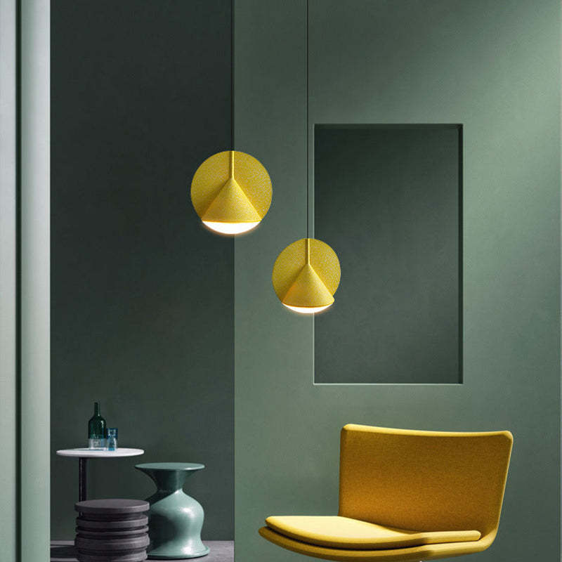 Arisha Modern LED Pendelleuchte Grau/Blau/Gelb/Orange Wohn/Esszimmer Harz