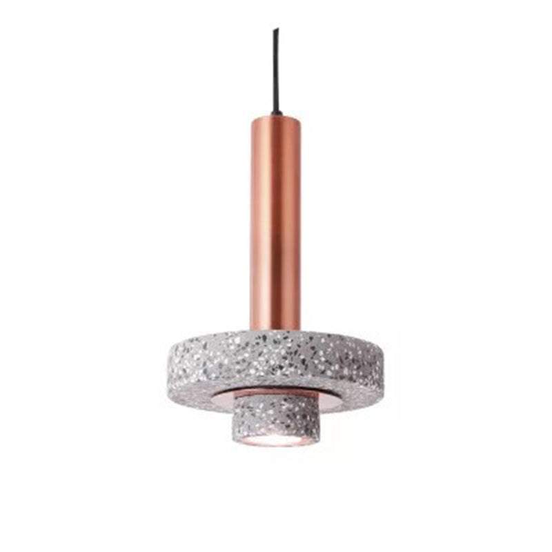 Arisha Modern LED Pendelleuchte Zylinder Wohn/Schlafzimmer Metall