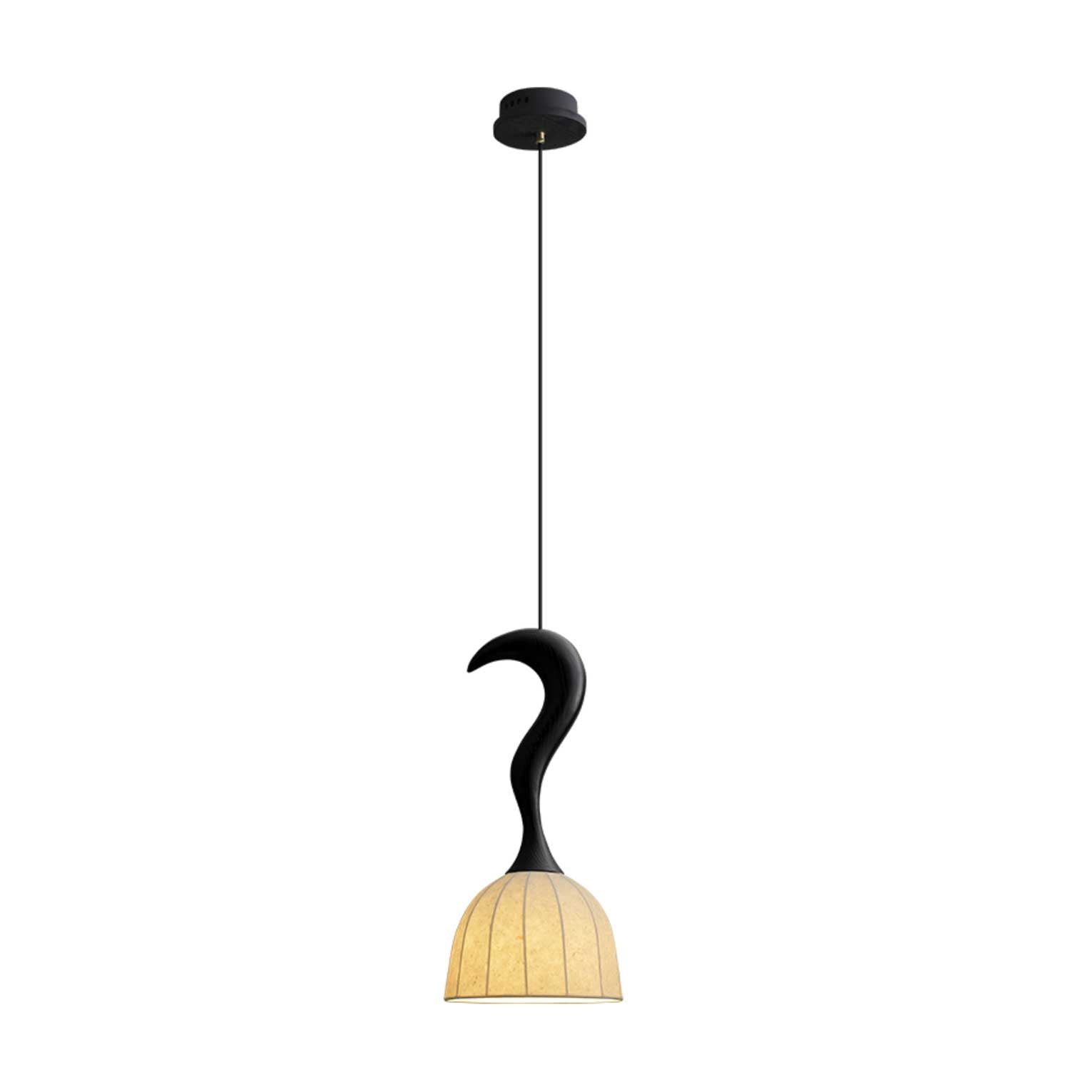 Colire Creativity Pendelleuchte aus Gedrehtem Holz-Letslighting