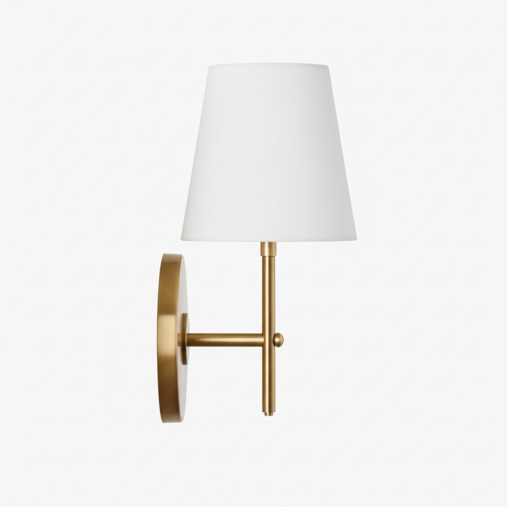 Elegante Mid-Century Wandleuchte im Detail