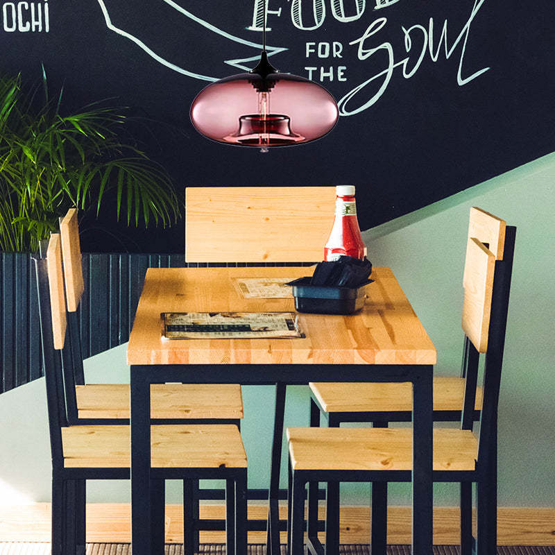 Aria Modern Mehrfarbig LED Pendelleuchte Glas Ess/Wohnzimmer