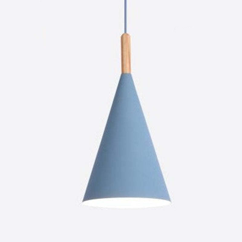 Arisha Modern LEDPendelleuchte Farbig Schlaf/Wohnzimmer Holz