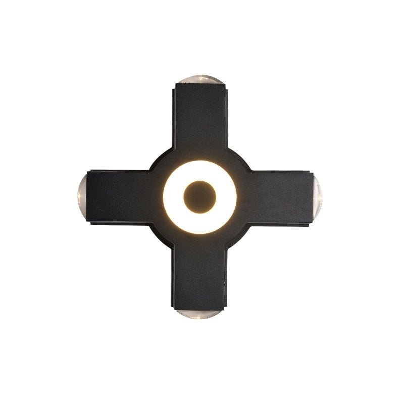Ray Design LED Wandleuchte Innen/Außen Zweiflamming Wasserdicht Flur/Garten