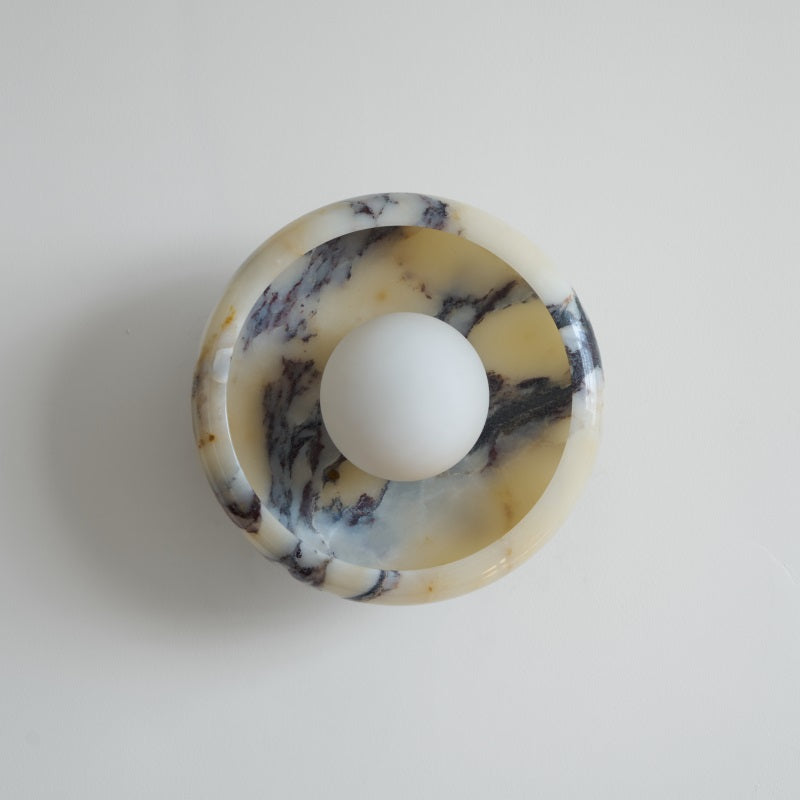 Onvix Wandleuchte aus Natur-Onyx-Letslighting