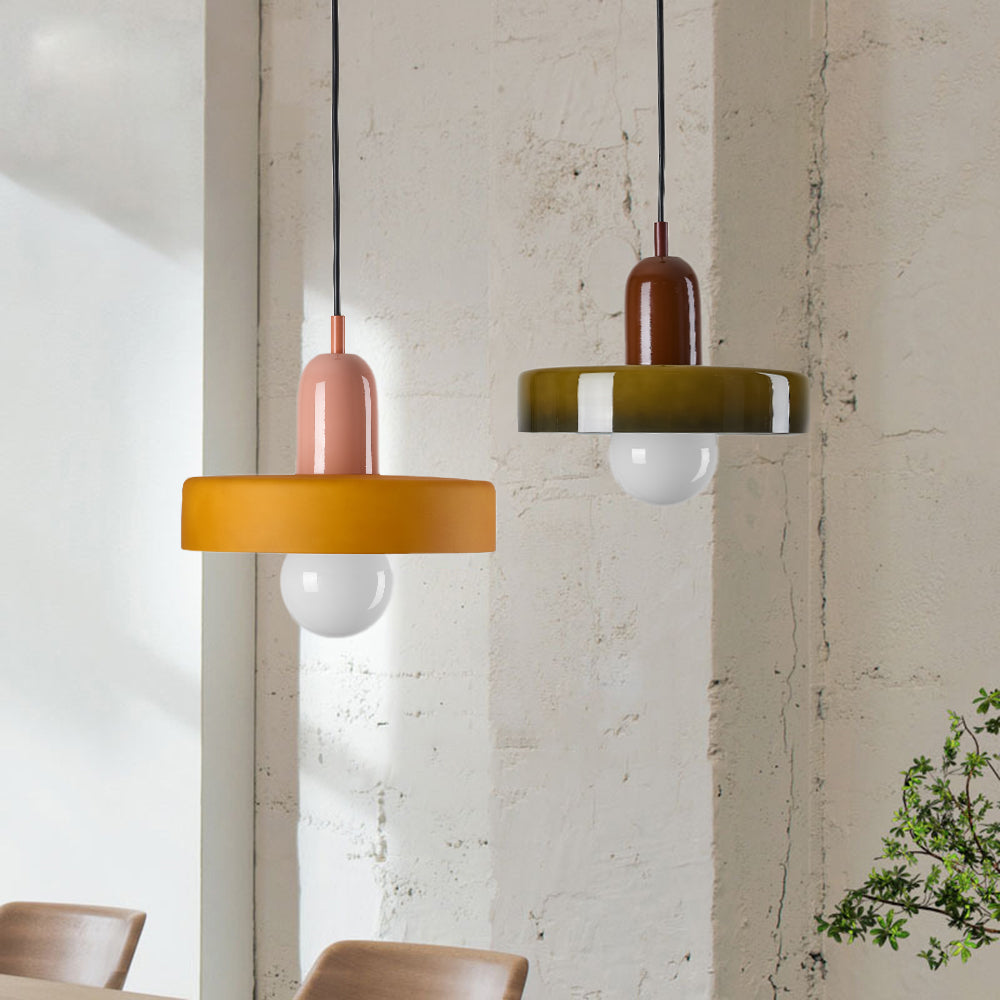 Arisha Pendelleuchte, 9 Farbe, Glas-Letslighting