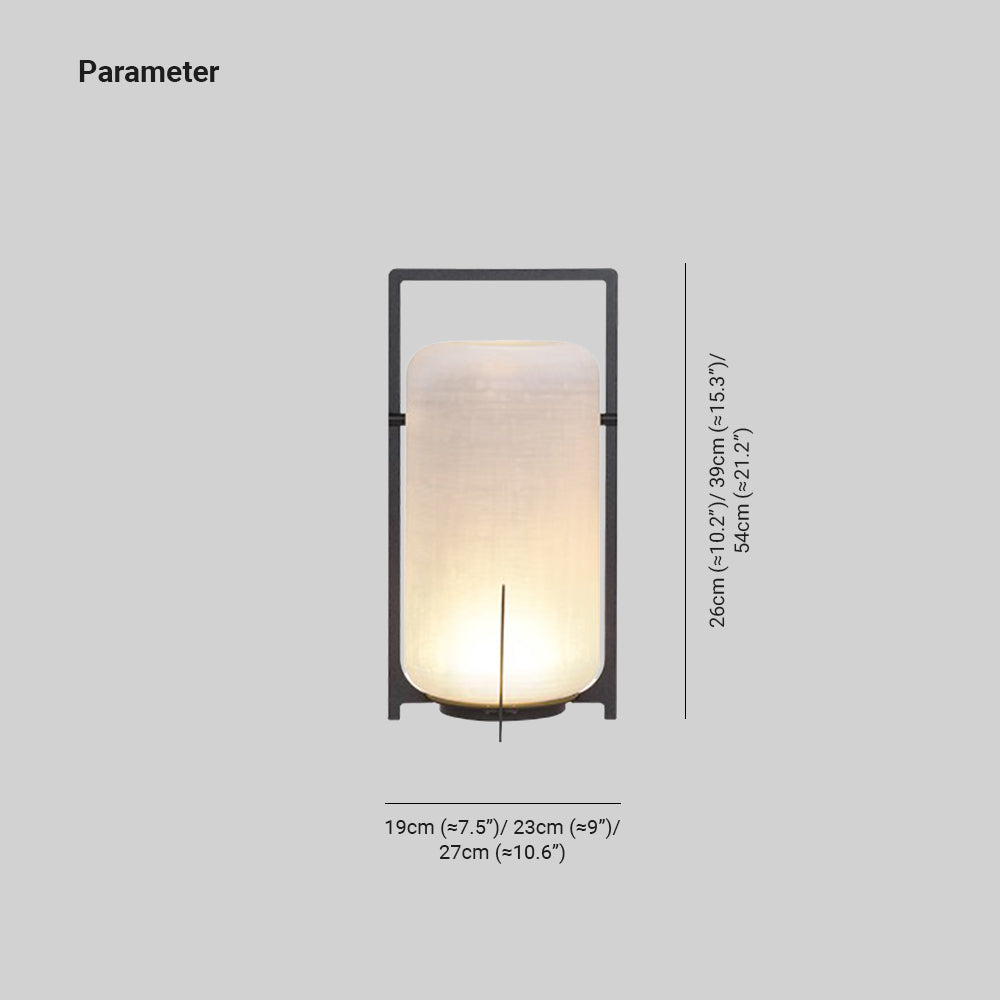 Ray Außenstehlampe Zylinder, Solar Garten, Flur, Balkon