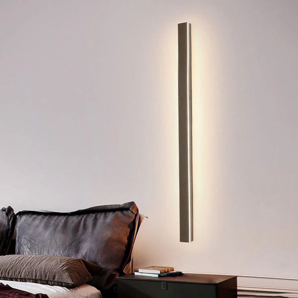 Ray Moderne Linear Außenwandleuchte Metall Acryl Garten Flur