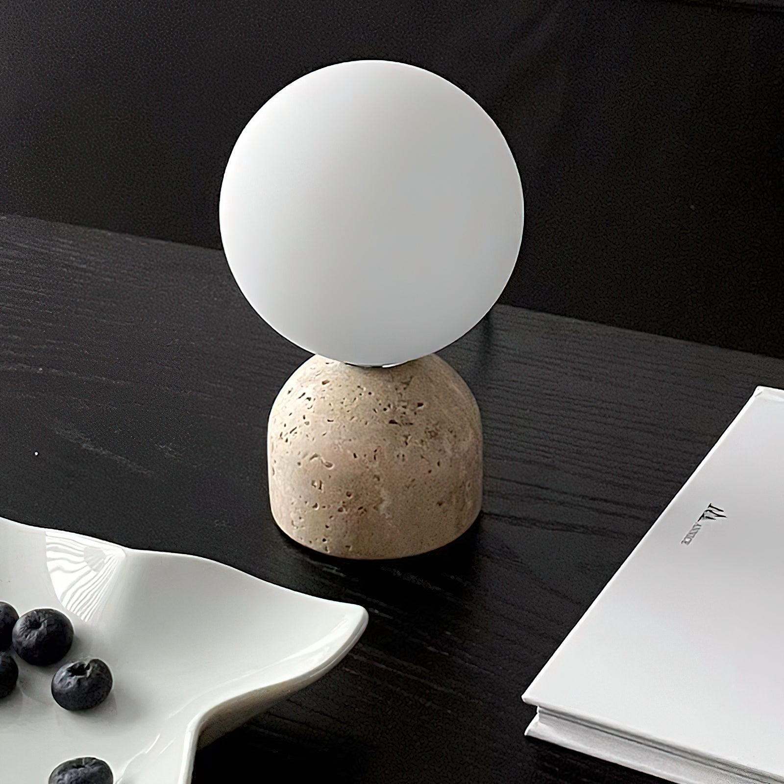 Aalia Marble Modern Minimalist Table Lamp - Letslighting