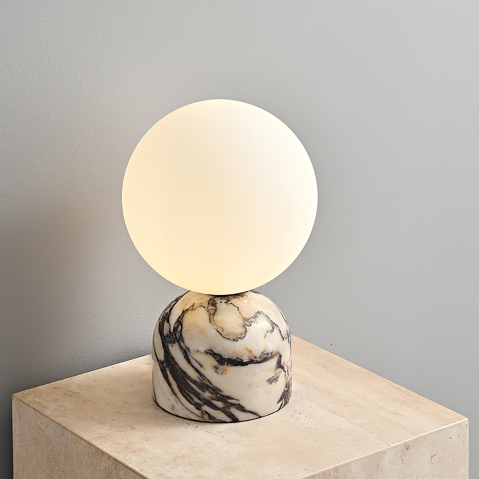 Aalia Marble Modern Minimalist Table Lamp - Letslighting