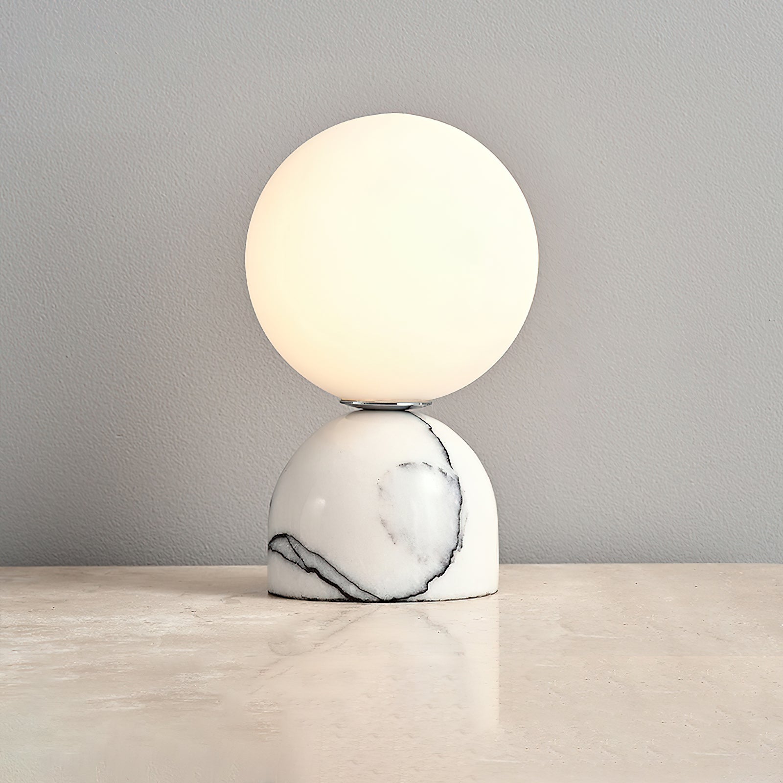 Aalia Marble Modern Minimalist Table Lamp - Letslighting