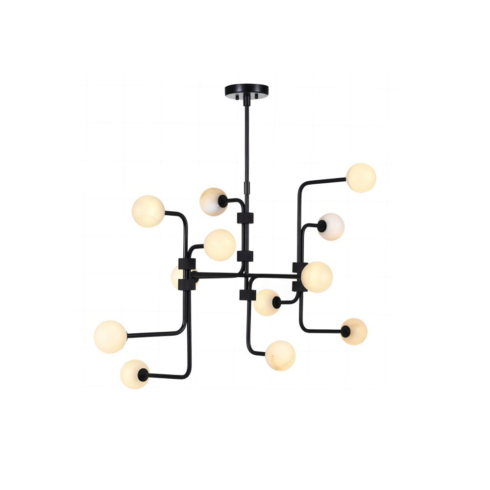 Aballs Elegance Unique Glass Chandelier - Letslighting