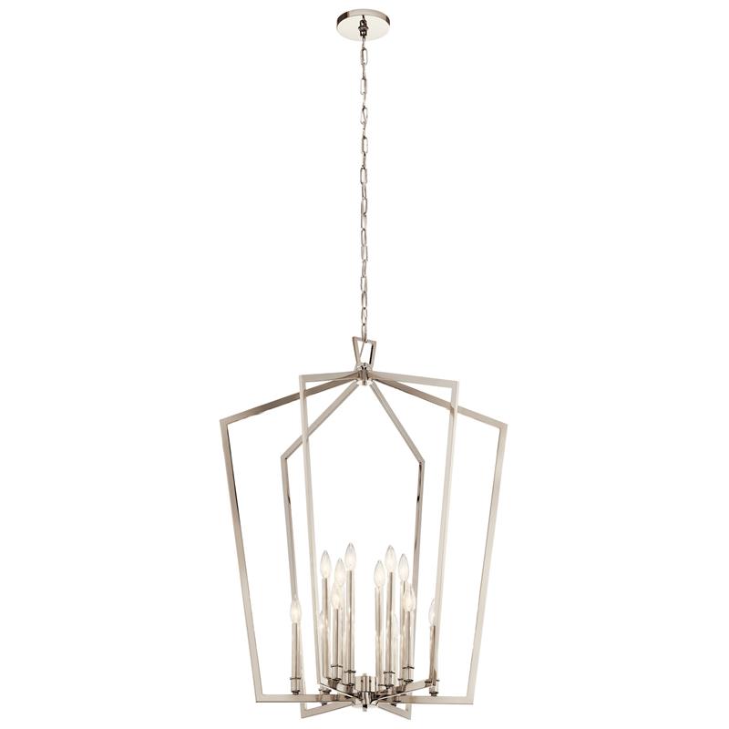 Abbotswell Traditional Modern Brass Chandelier - Letslighting