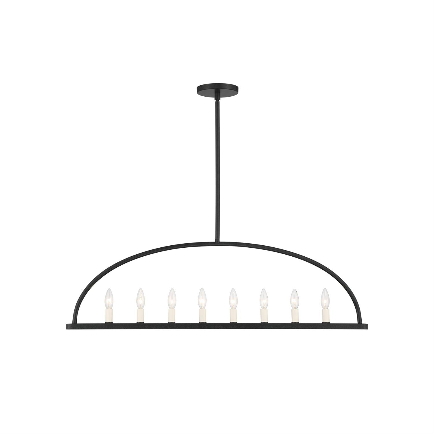 Abbott Linear Minimalist Metal Chandelier - Letslighting