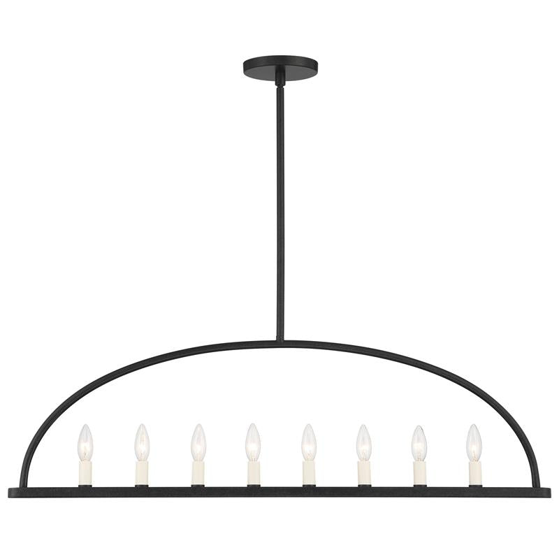 Abbott Linear Minimalist Metal Chandelier - Letslighting