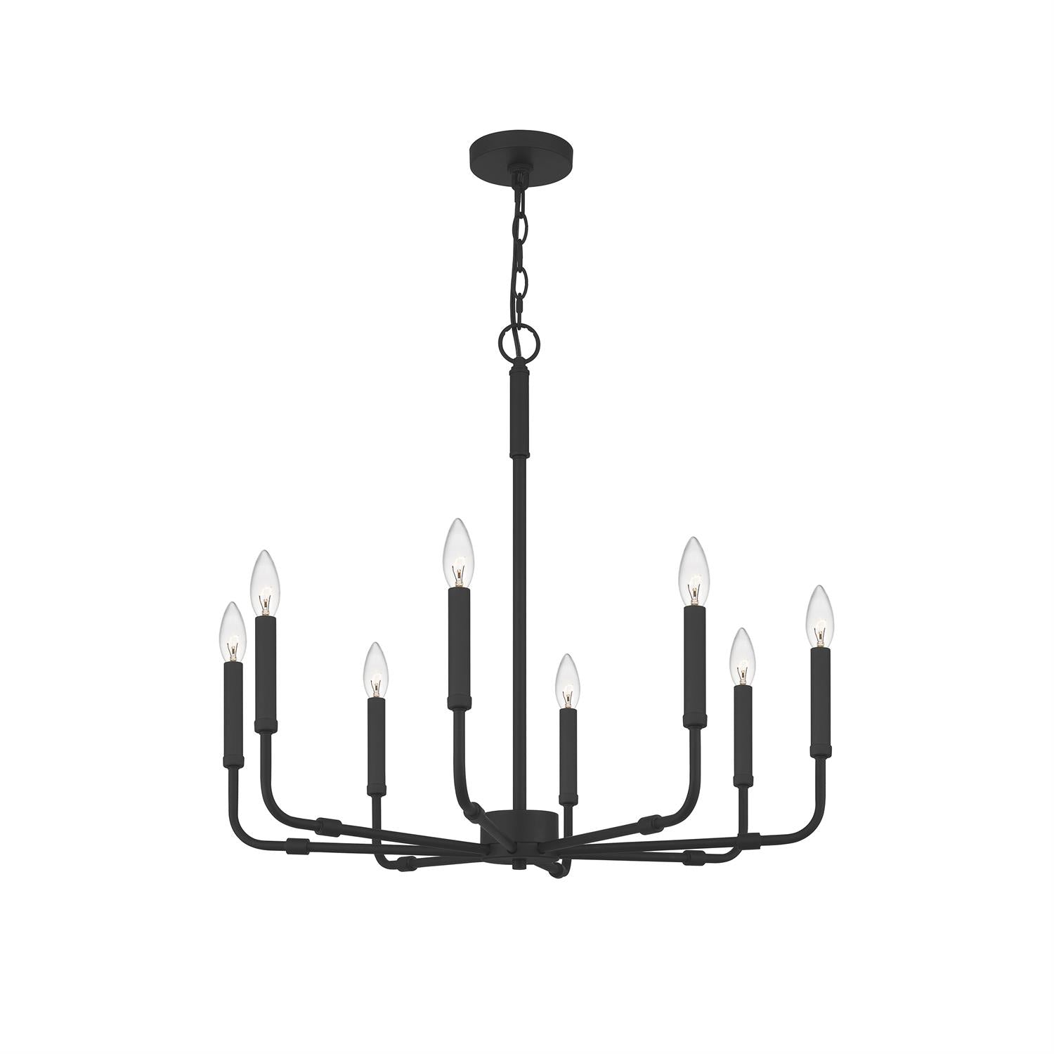 Abner Industrial Modern Brass Chandelier - Letslighting
