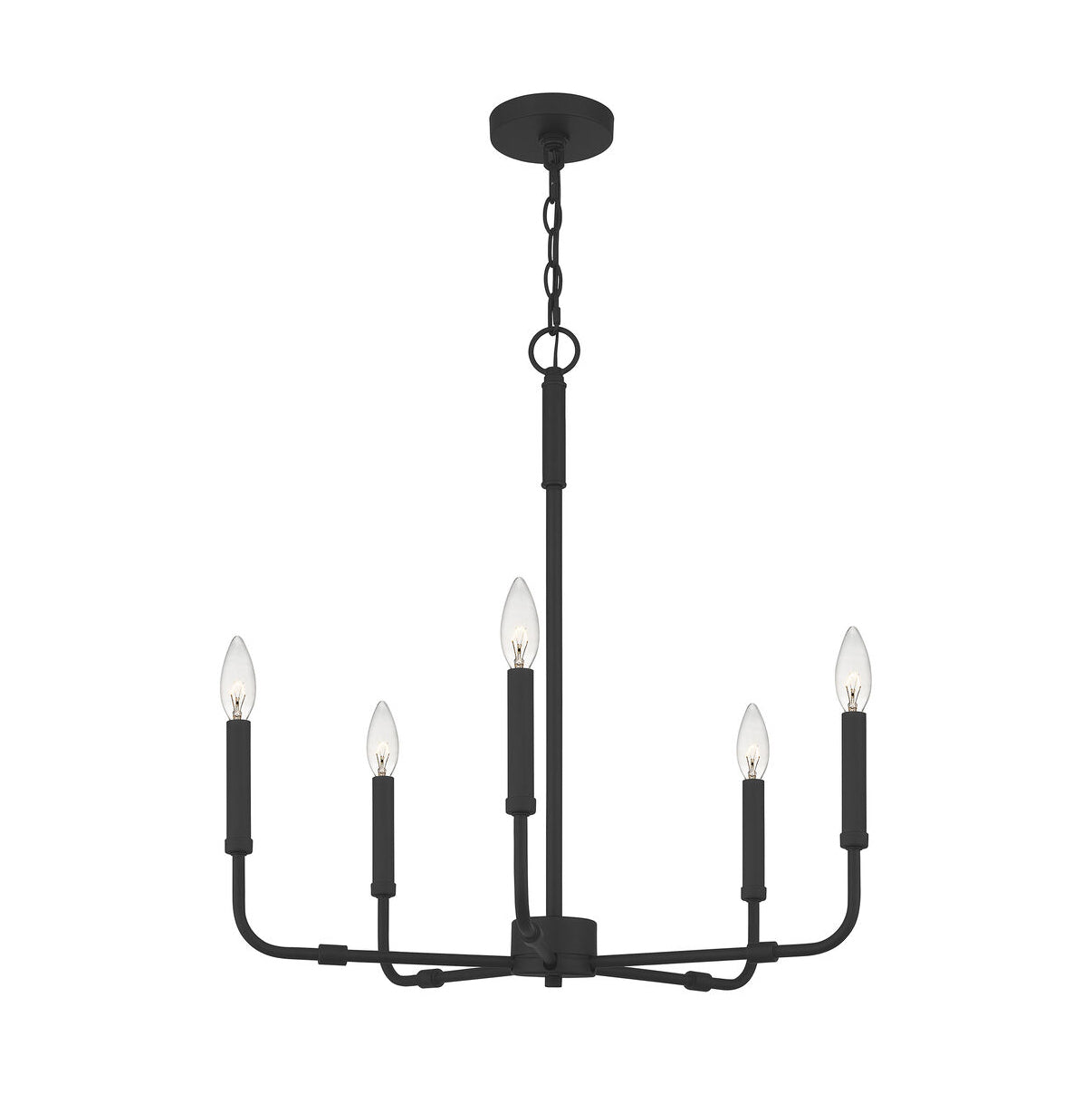 Abner Industrial Modern Brass Chandelier - Letslighting