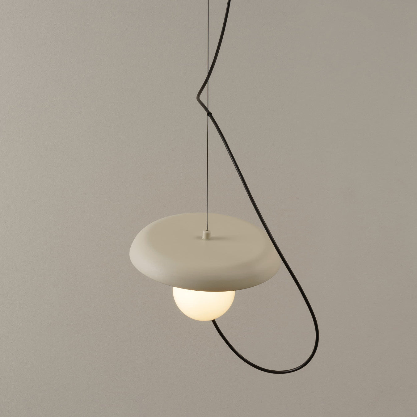 Acoustic Modern Disc Glass Pendant Lamp - Letslighting