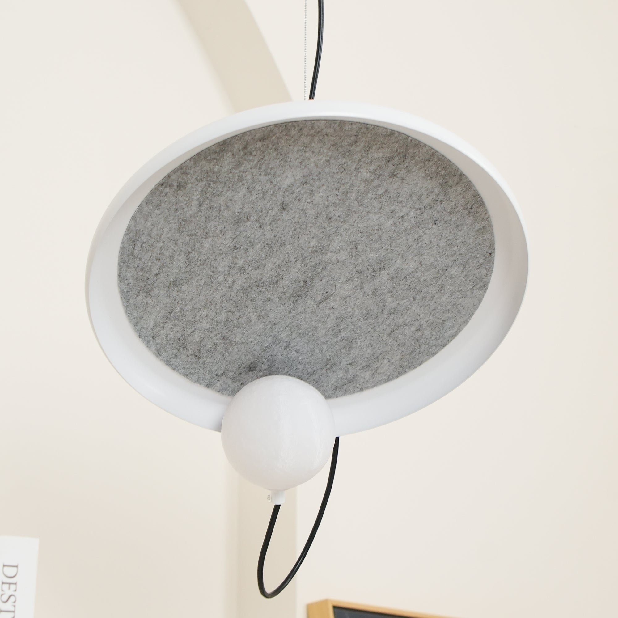 Acoustic Modern Disc Glass Pendant Lamp - Letslighting