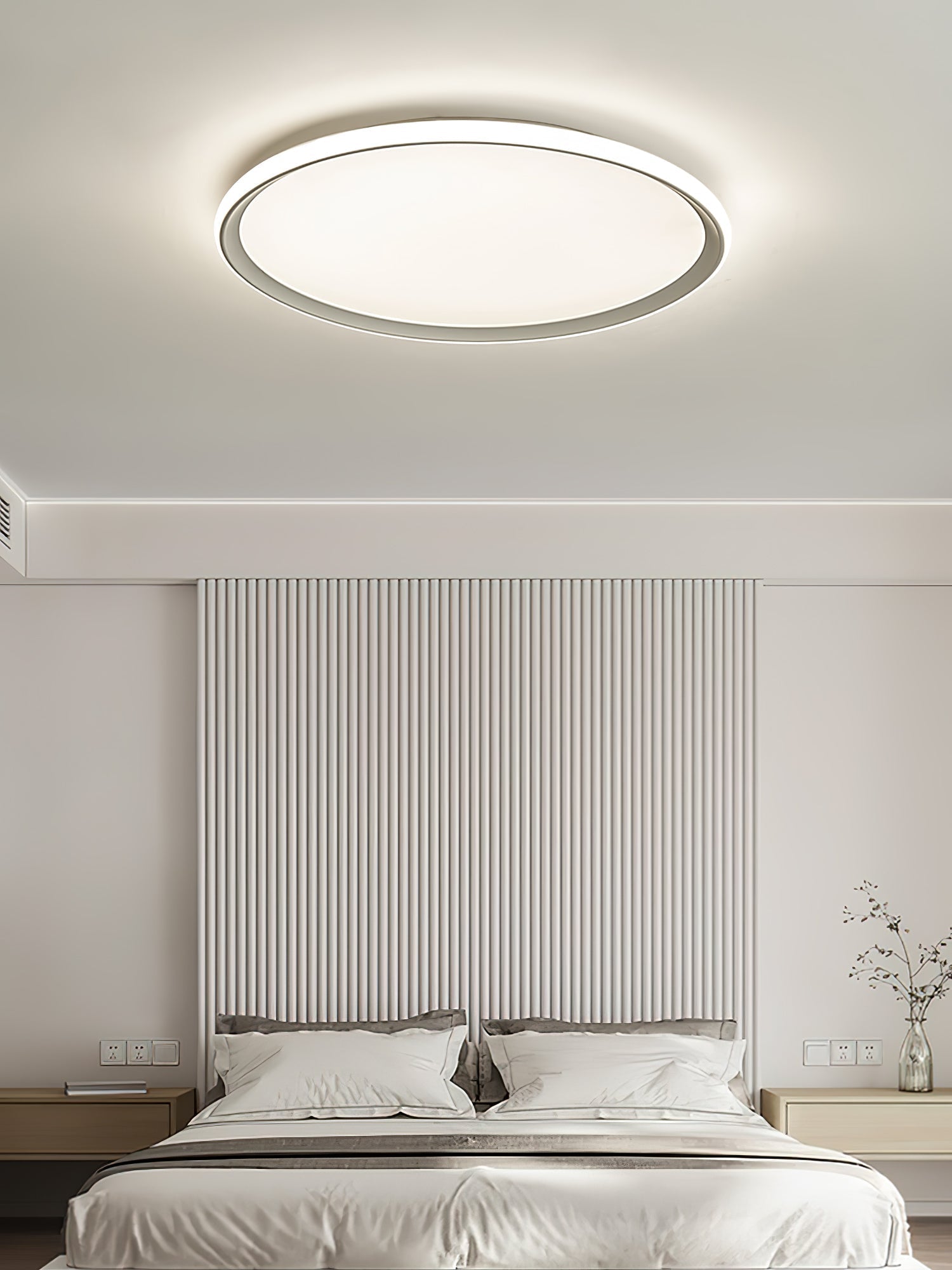 Avtheira Modern Minimalistisch Rund LED Deckenleuchte-Letslighting