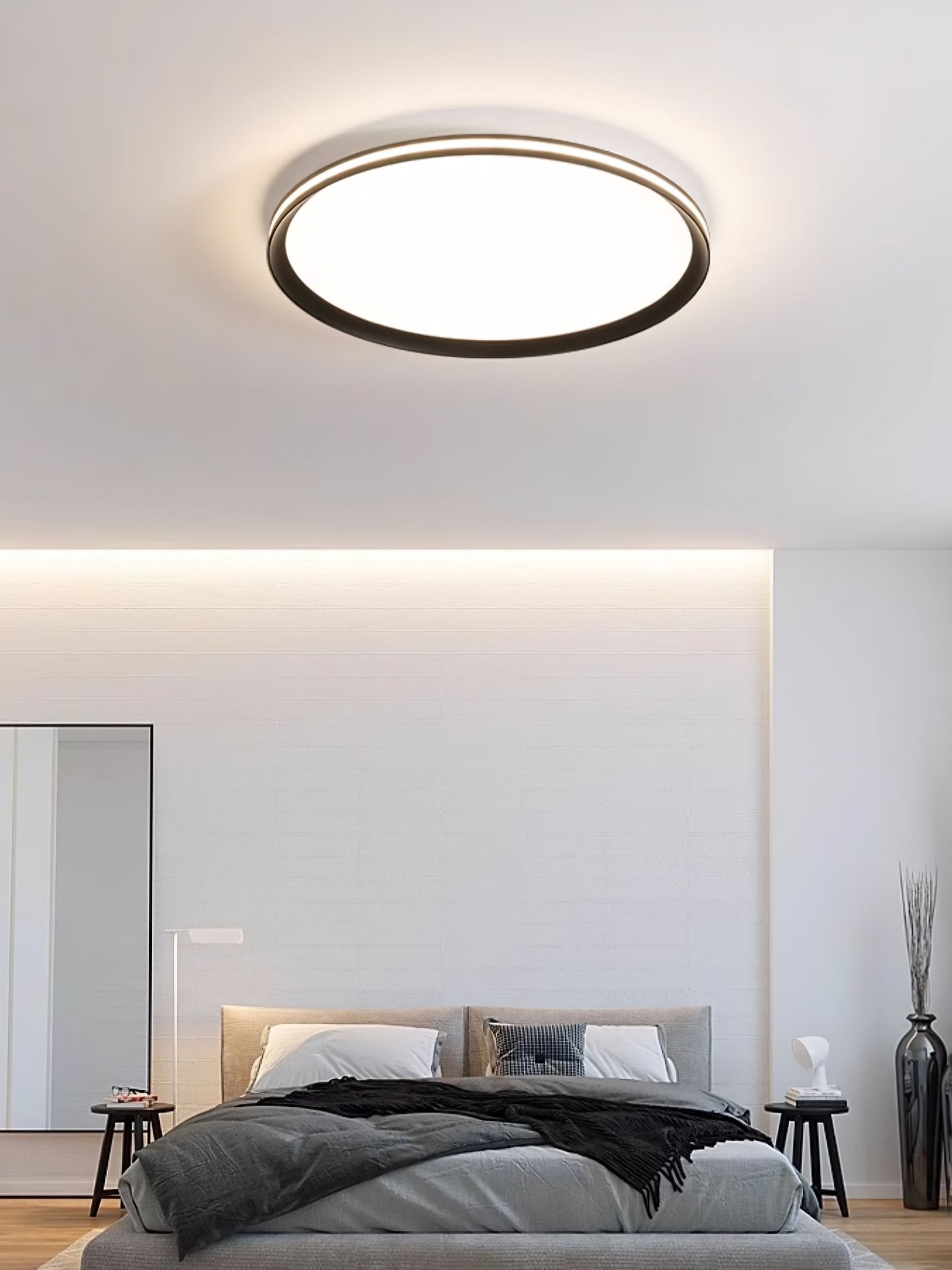 Avtheira Modern Minimalistisch Rund LED Deckenleuchte-Letslighting