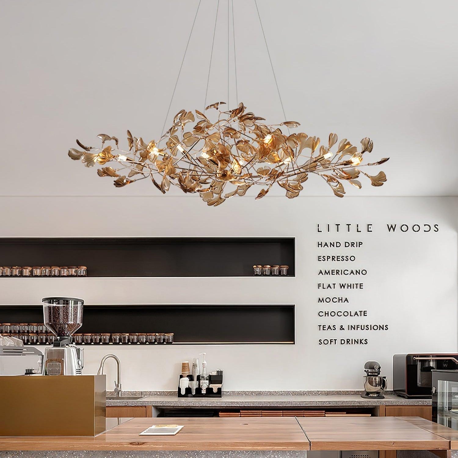 Ava Ginkgo Kronleuchter