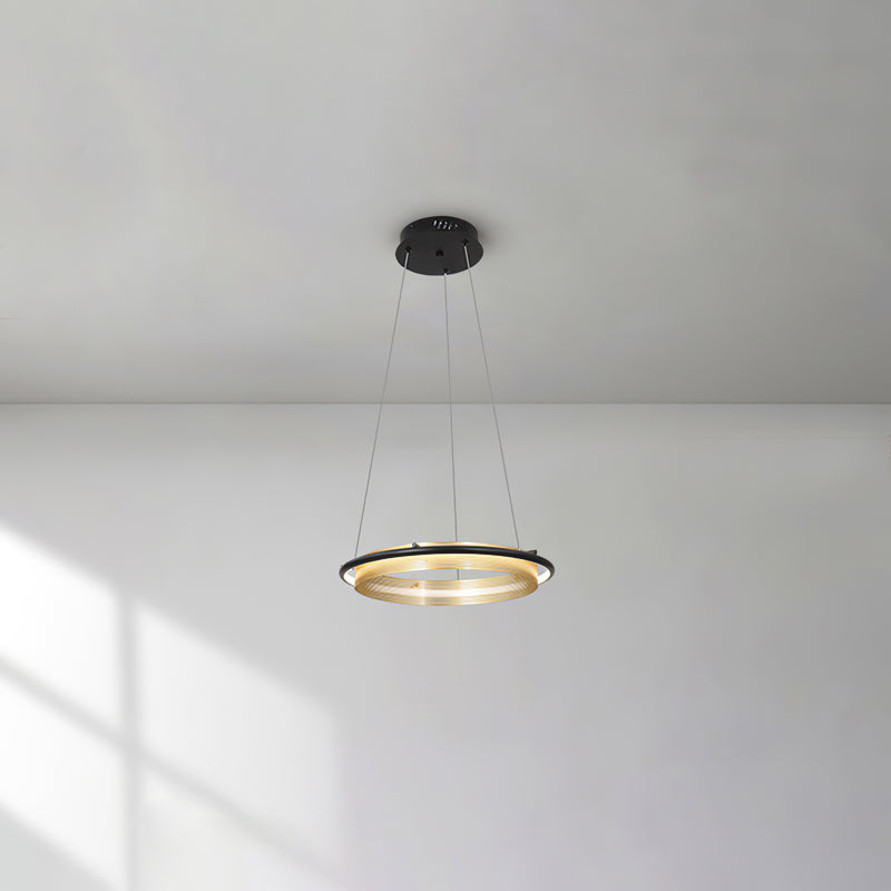 Erveliel Modern Minimalistisch LED Rund Kronleuchter-Letslighting