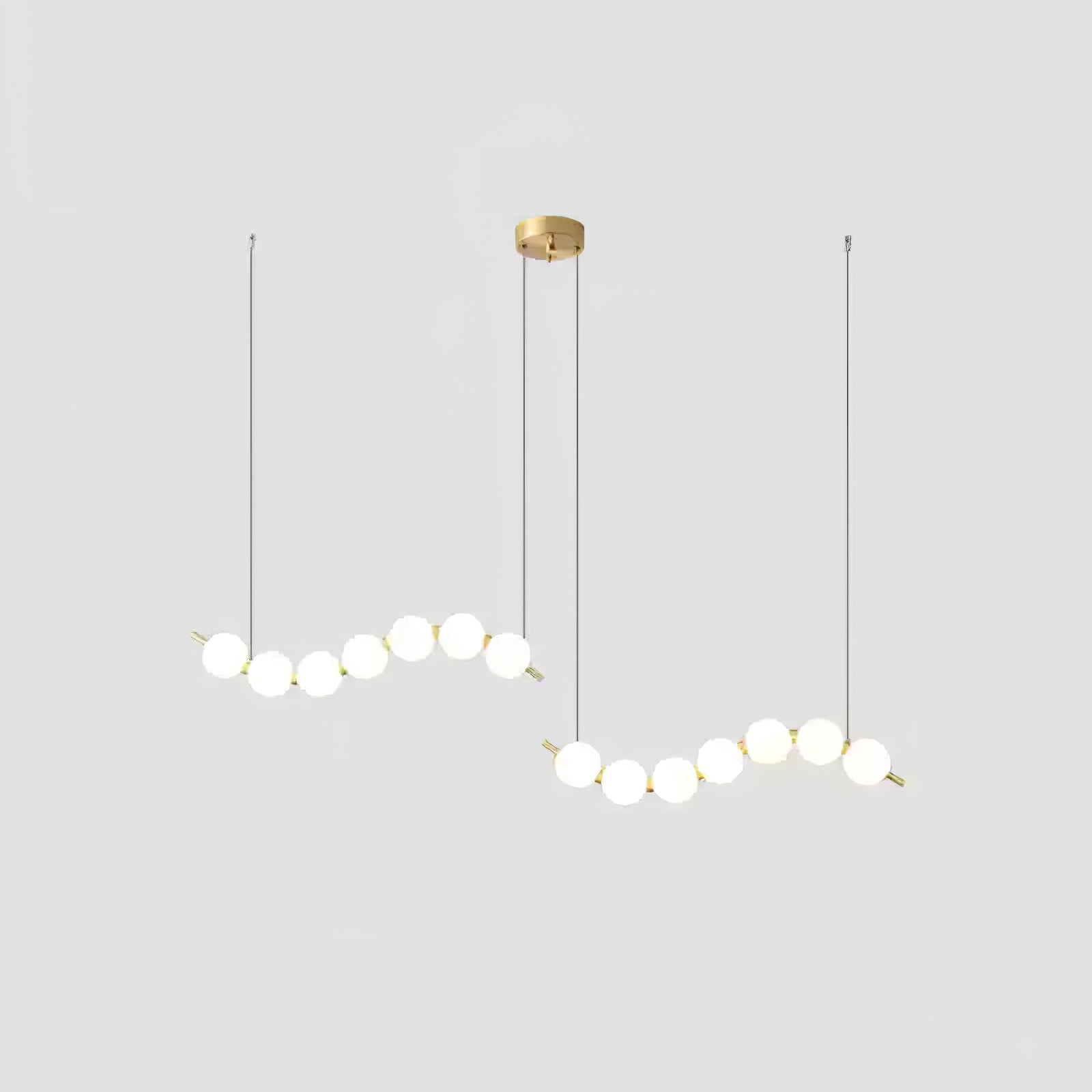 Gem Modern Acrylic Chandelier - Blowlighting