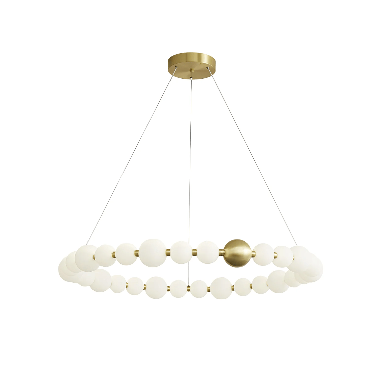 Cetalan Elegance Art Pearls Kunststoff-Kronleuchter-Letslighting